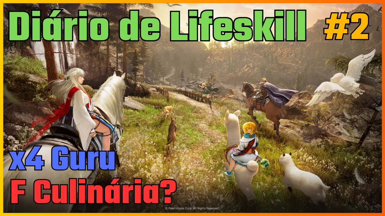 Diário de  Lifeskill  #2 Minha Jornada no BDO
