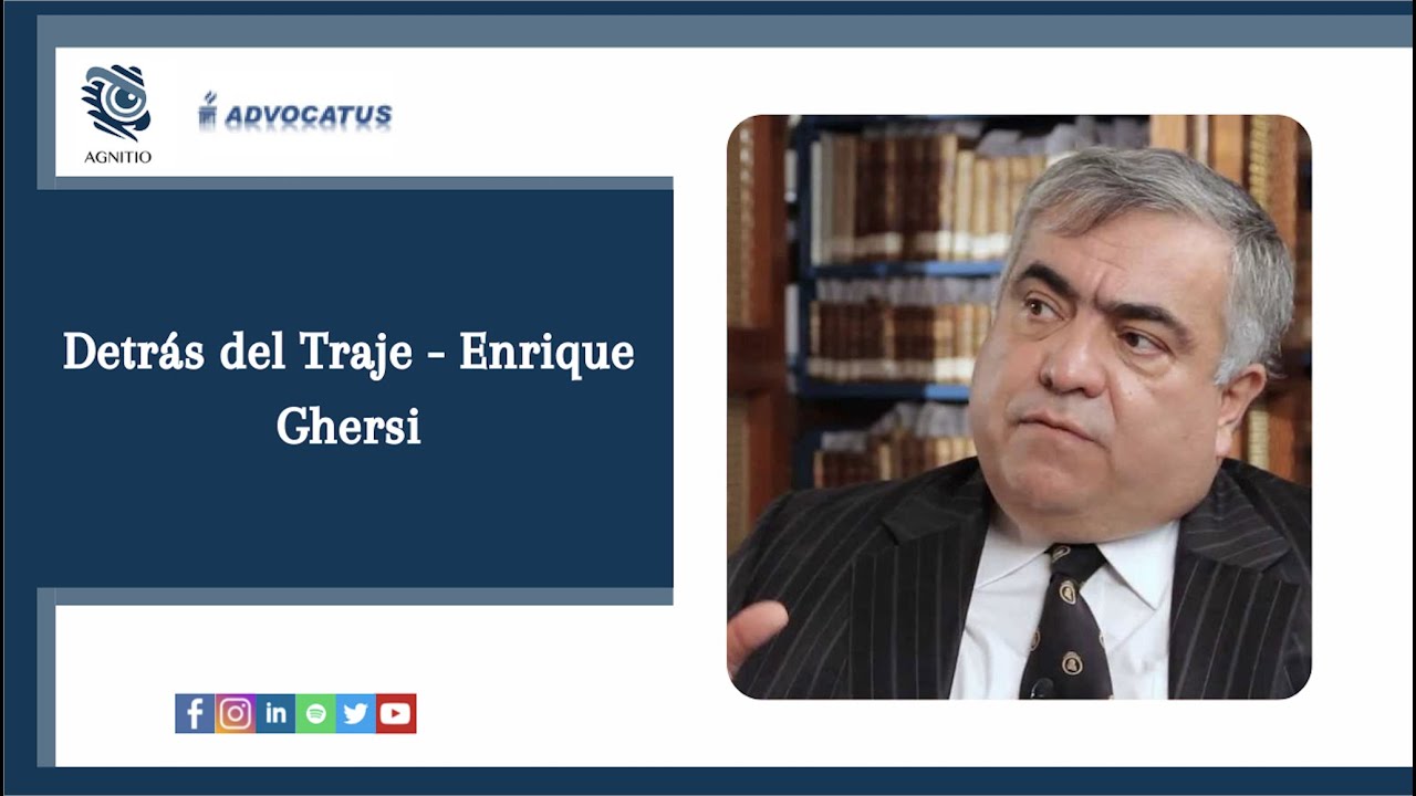 Detrás del Traje - Enrique Ghersi