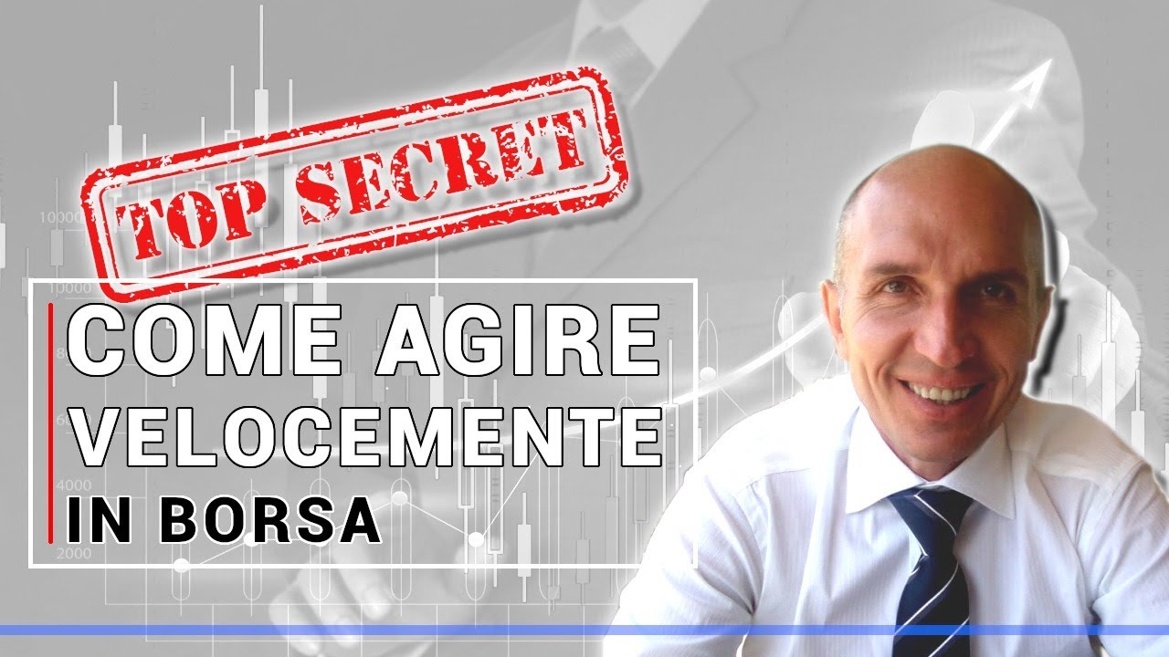🔴 Trading Online: IL SEGRETO DI COME AGIRE VELOCEMENTE IN BORSA | Paolo Serafini