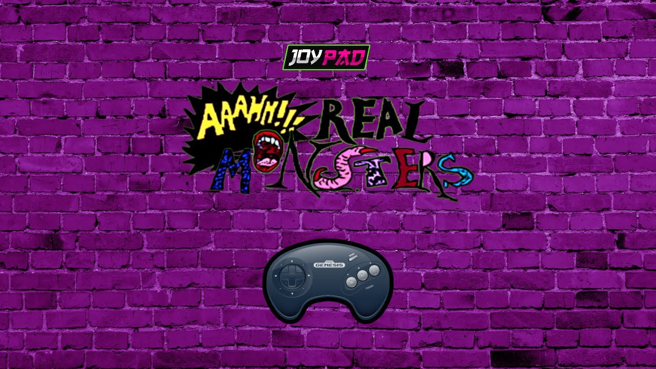 🎮 AAAHH!!! REAL MONSTERS | Genesis | MegaDrive | MD |👨‍🦯Walkthrough