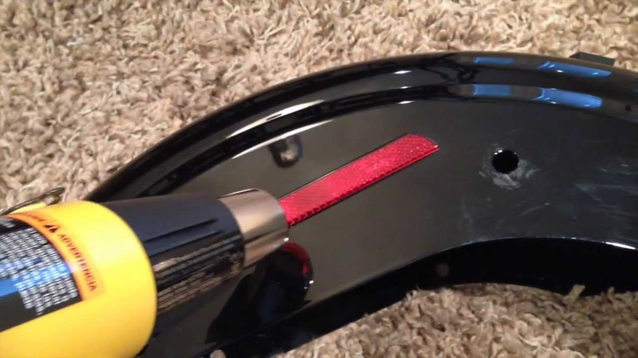 Harley Davidson Reflector Removal
