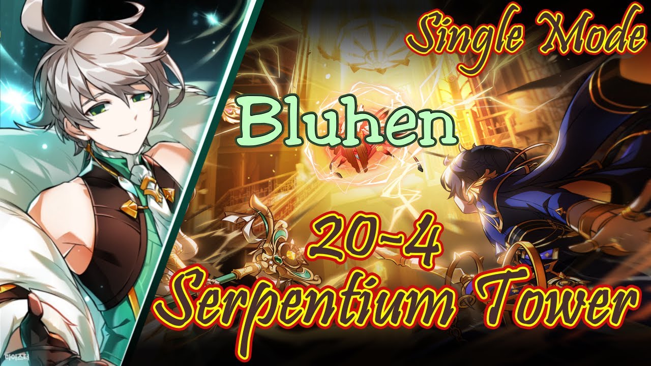 Elsword - Bluhen - 20-4 Serpentium Tower (Single Mode)
