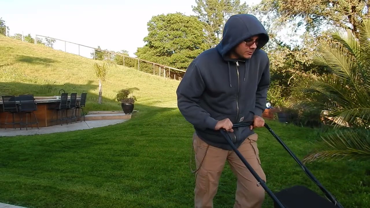 Mowing Tall Grass Video Part 3