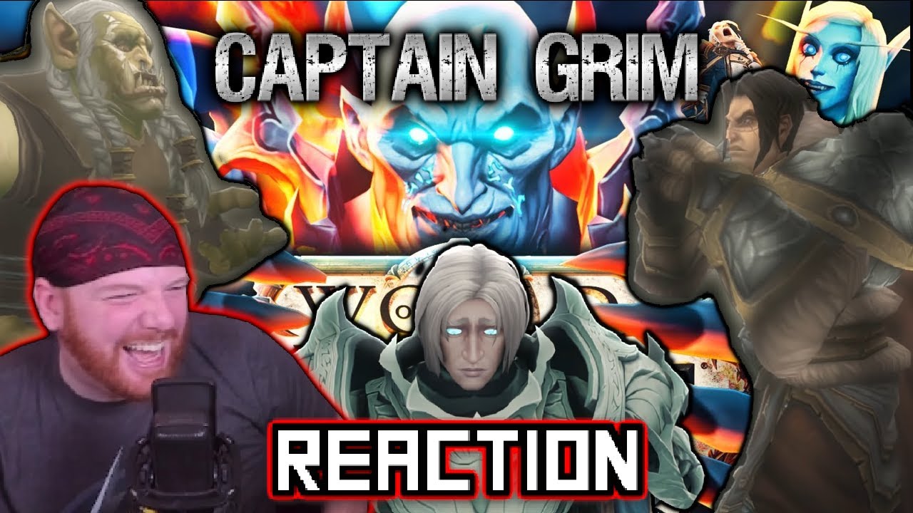 Krimson KB Reacts to Captain Grim's The Shadowlands Story in a Nutshell