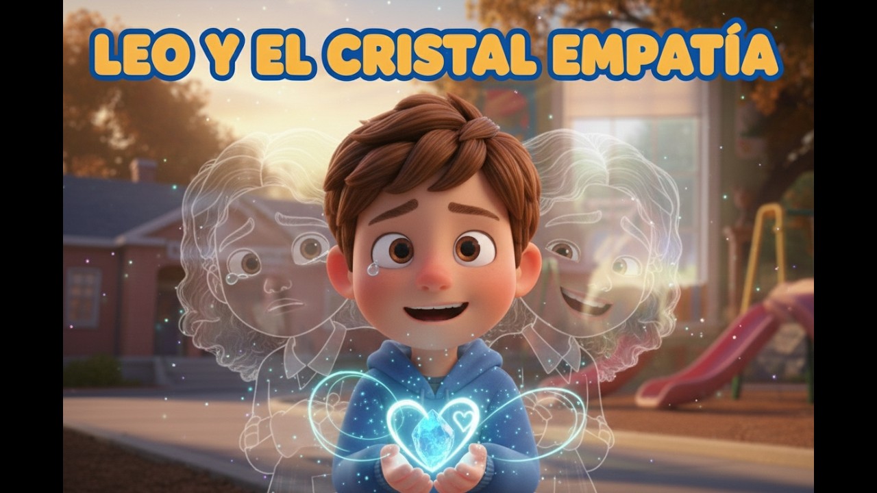 Cuento para niños sobre la empatía: Leo y el cristal empatía.