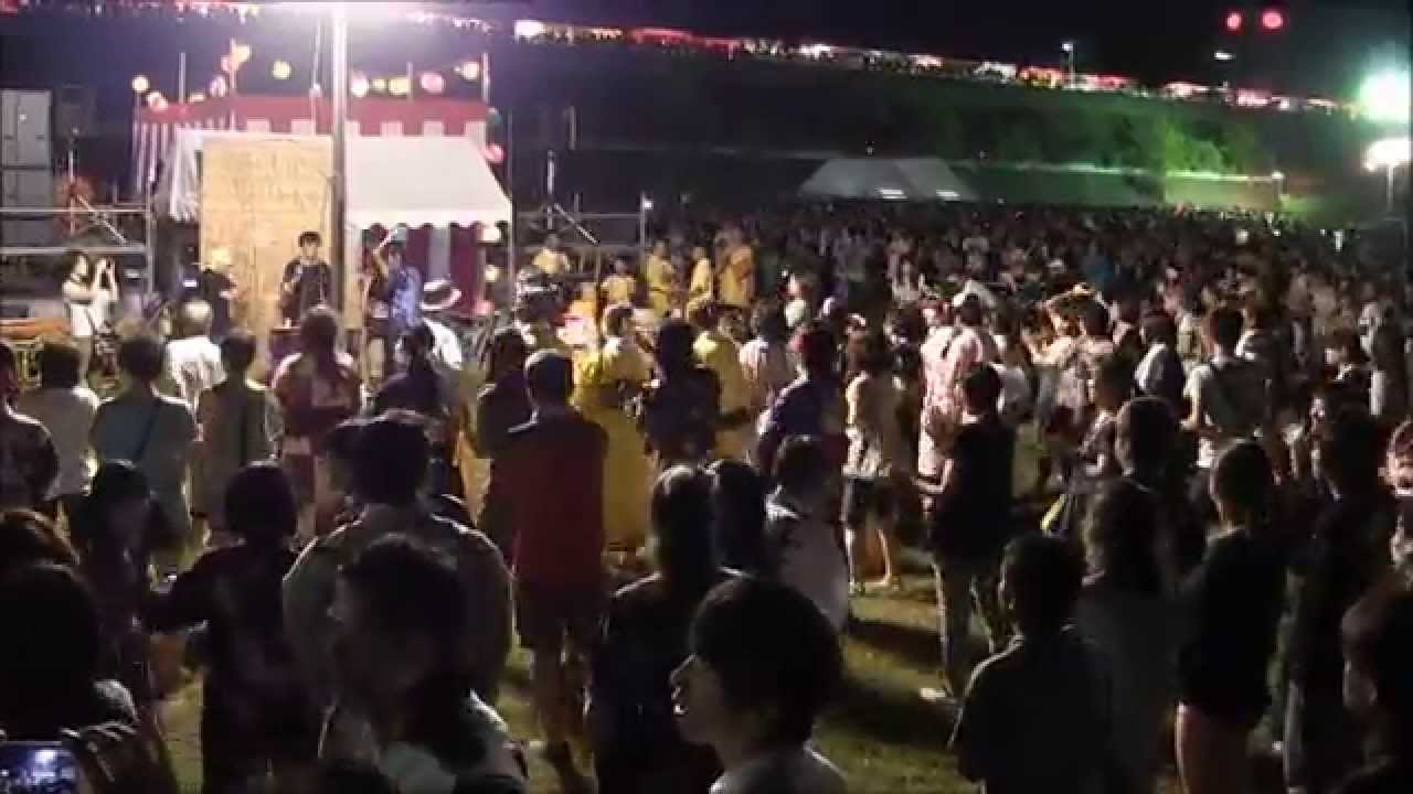 おん祭MINOKAMO2013夏の陣 ハイライト  The highlight scene of a 