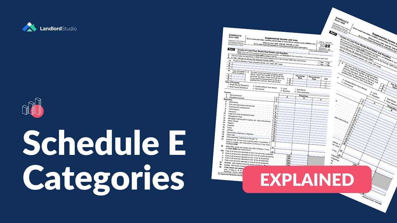 How to Easily Complete Schedule E for Real Estate Investors: Step-by-Step Guide | Landlordstudio.com