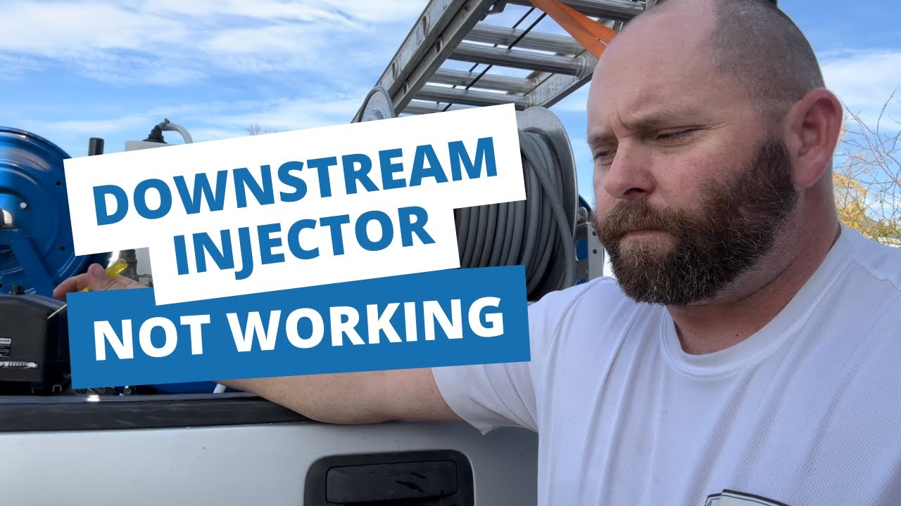 DOWNSTREAM INJECTOR NOT WORKING | SMALL BUSINESS | PRESSURE WASHING