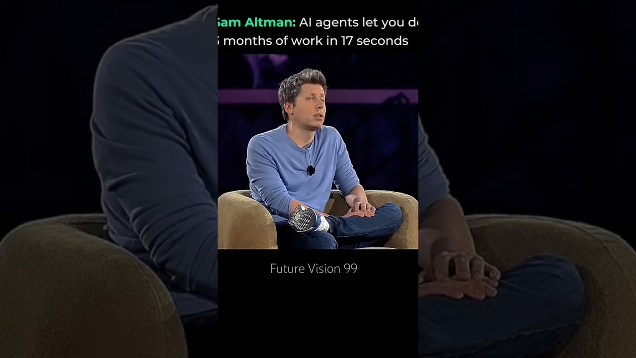 🎯Sam Altman: What Took 3 Months Now Takes Just 17 Seconds 🤯