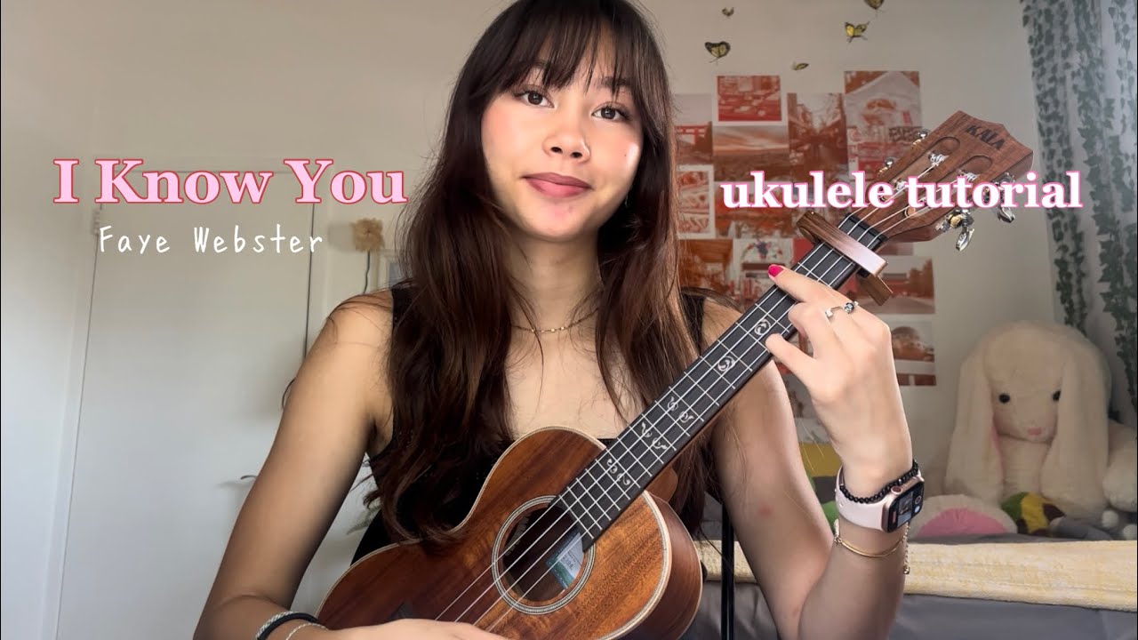 I Know You Faye Webster- ukulele tutorial!