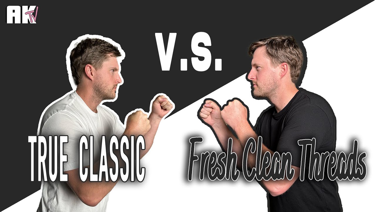 Battle of the Basic Tees: True Classic vs. Fresh Clean Threads