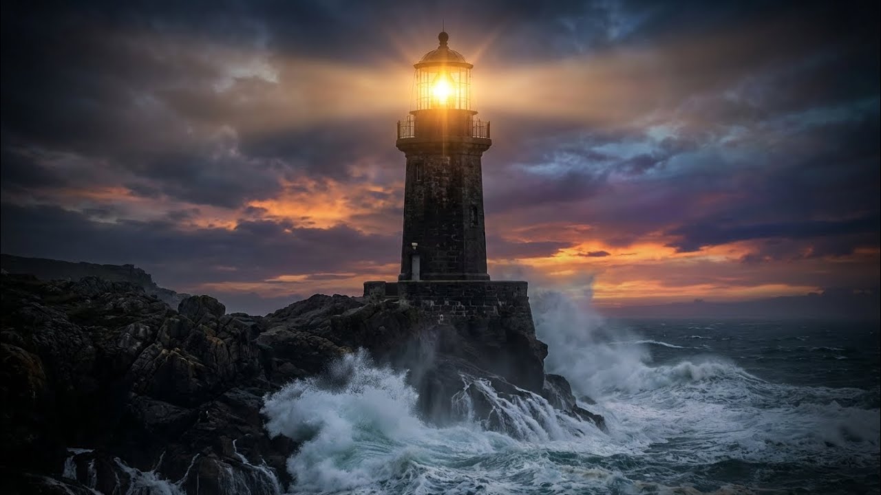 I Turned an Abandoned Lighthouse Into aLuxury Modern House | Silent ASMR Build