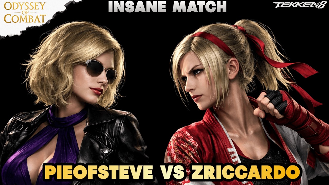 🏆OOC League Tekken 8: PieOfSteve vs zRicc4rdo EPIC Full Set | High Level EU Tournament🔥