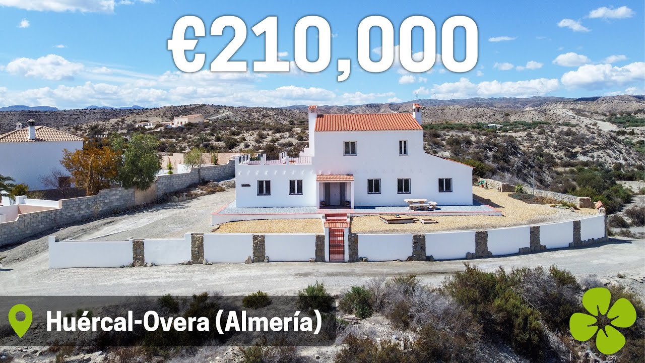 SOLD! - HOUSE TOUR SPAIN | Villa in Huercal-Overa @ €210,000 - ref. 02348