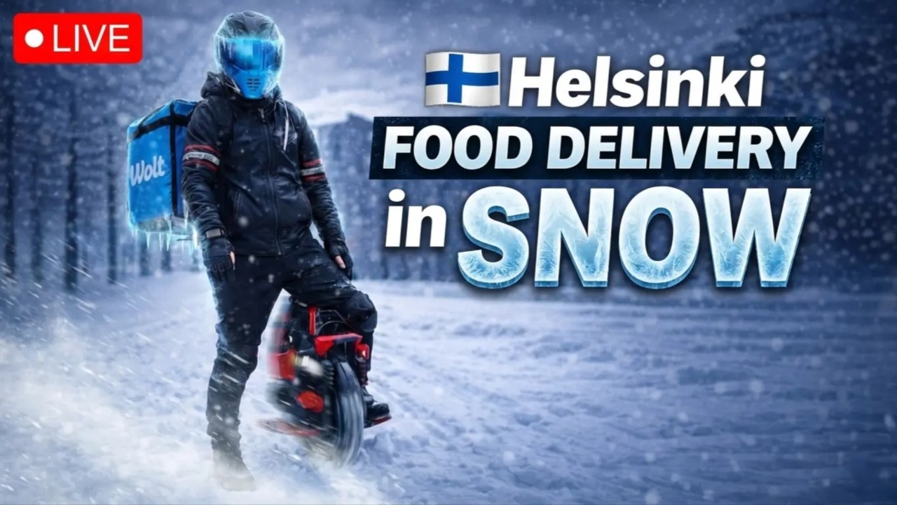 🇫🇮 Helsinki | 06.02.26 SNOWY -21С DELIVERIES!