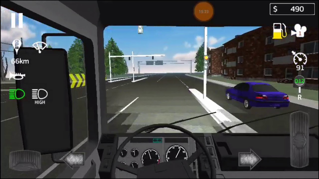 Cargo transport simulator Time Lapse #1 Long road