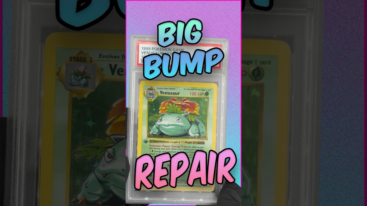 Massive Bump - Vintage - Pokemon TCG Care  #pokemontcg #pokemonvintage #pokemoncards