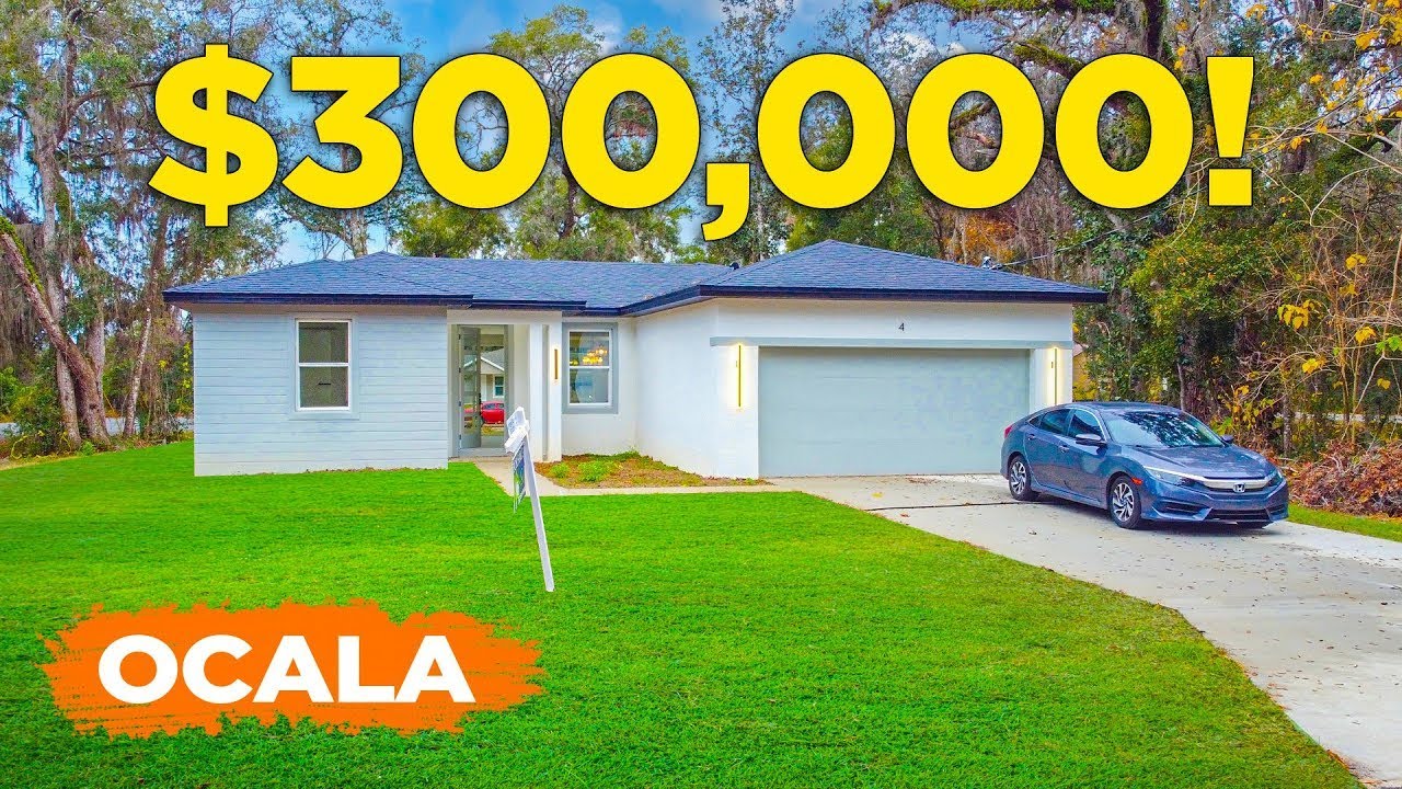 Explore Ocala's Amazing New Luxury Homes Priced in the Low 300's!