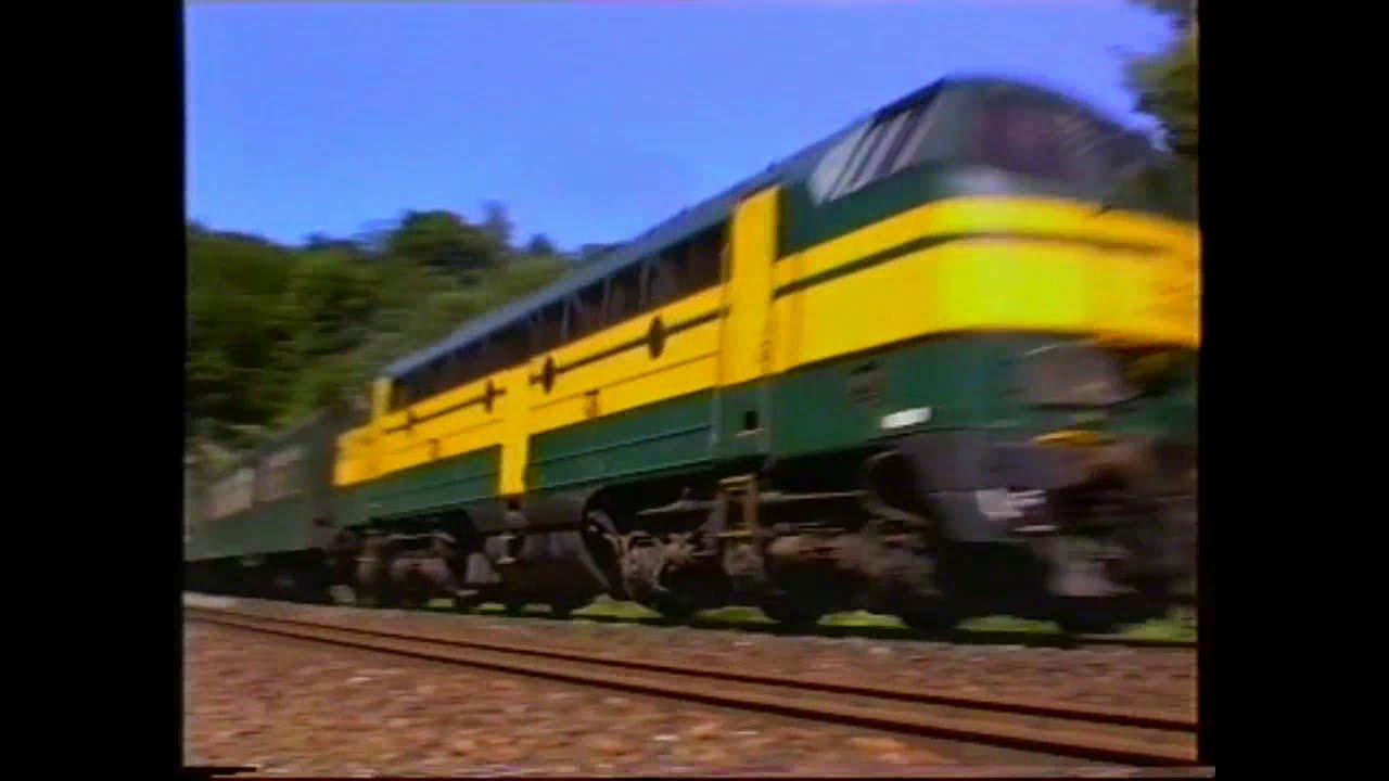 041 - SNCB - NMBS - Ligne 166 SNCB le 12/07/1991