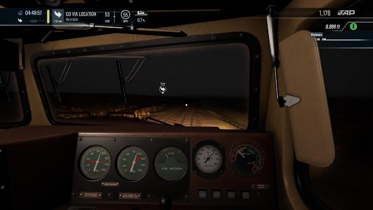 Train Sim World 6 - AT&SF Train QNYLA Part 1 (TOFC, 4.0 hpt) - Cajon Pass - Santa Fe C40-8W