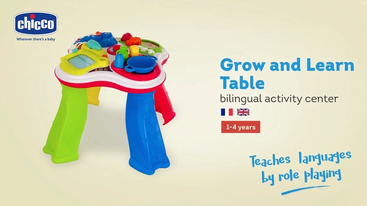 GROW AND LEARN TABLE - DEMO VIDEO - CHICCO LEBANON