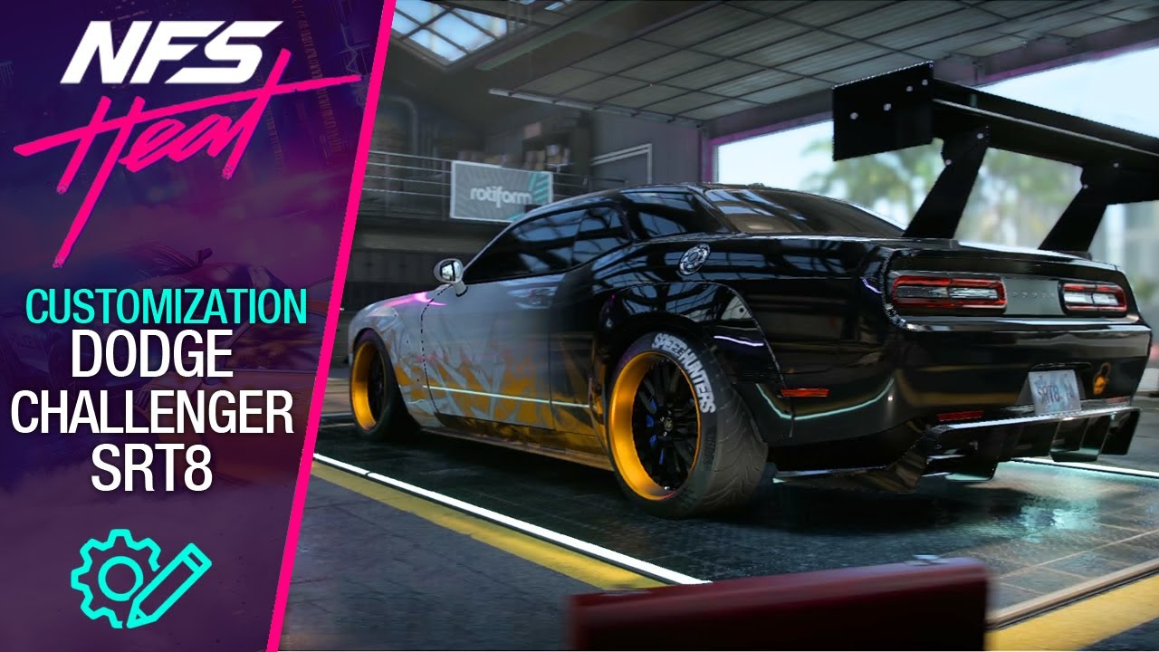 NFS Heat - Customization: Dodge Challenger SRT8 ´14