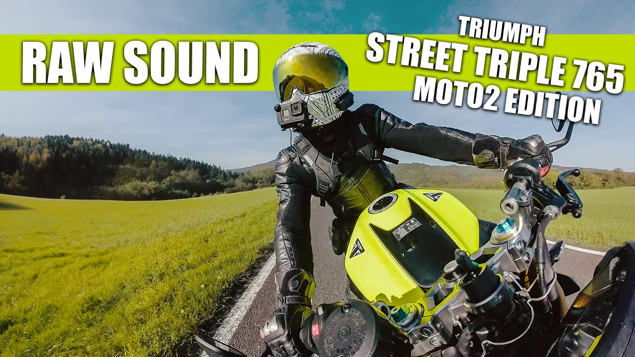 Triumph Street Triple MOTO2 | RAW SOUND | Eifel Curvy roads