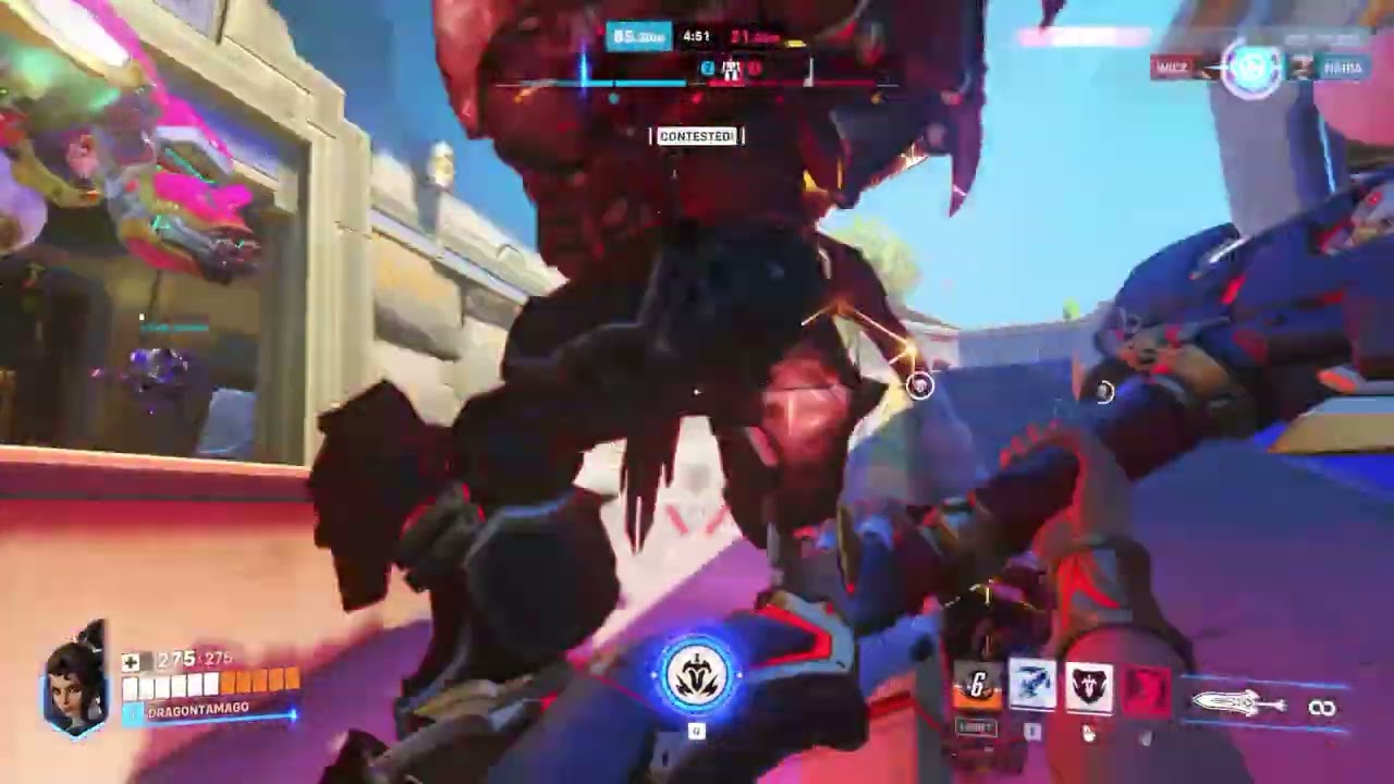 Overwatch2: Vendetta gameplay Runasapi (no commentary)