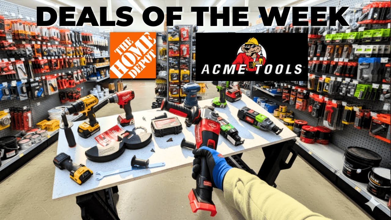 40 Crazy Tool Deals at Home Depot & Acme Tools for Christmas You Can't  Miss!