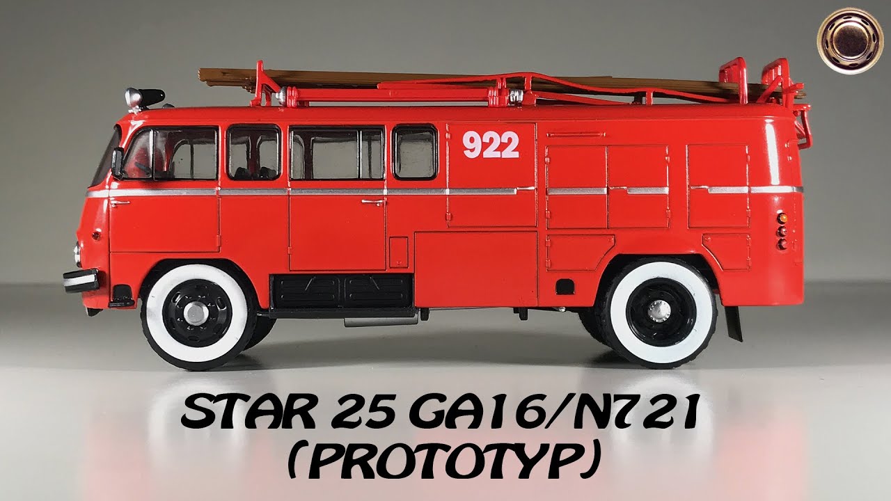 Kultowe ciężarówki z epoki PRL-u: Star 25 GA16/N721 1:43 DeAgostini