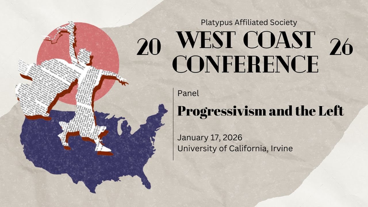 Progressivism and the Left (1/17/26 panel)