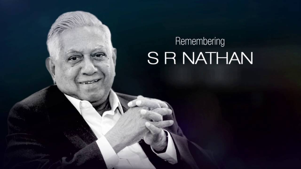 Remembering S R Nathan