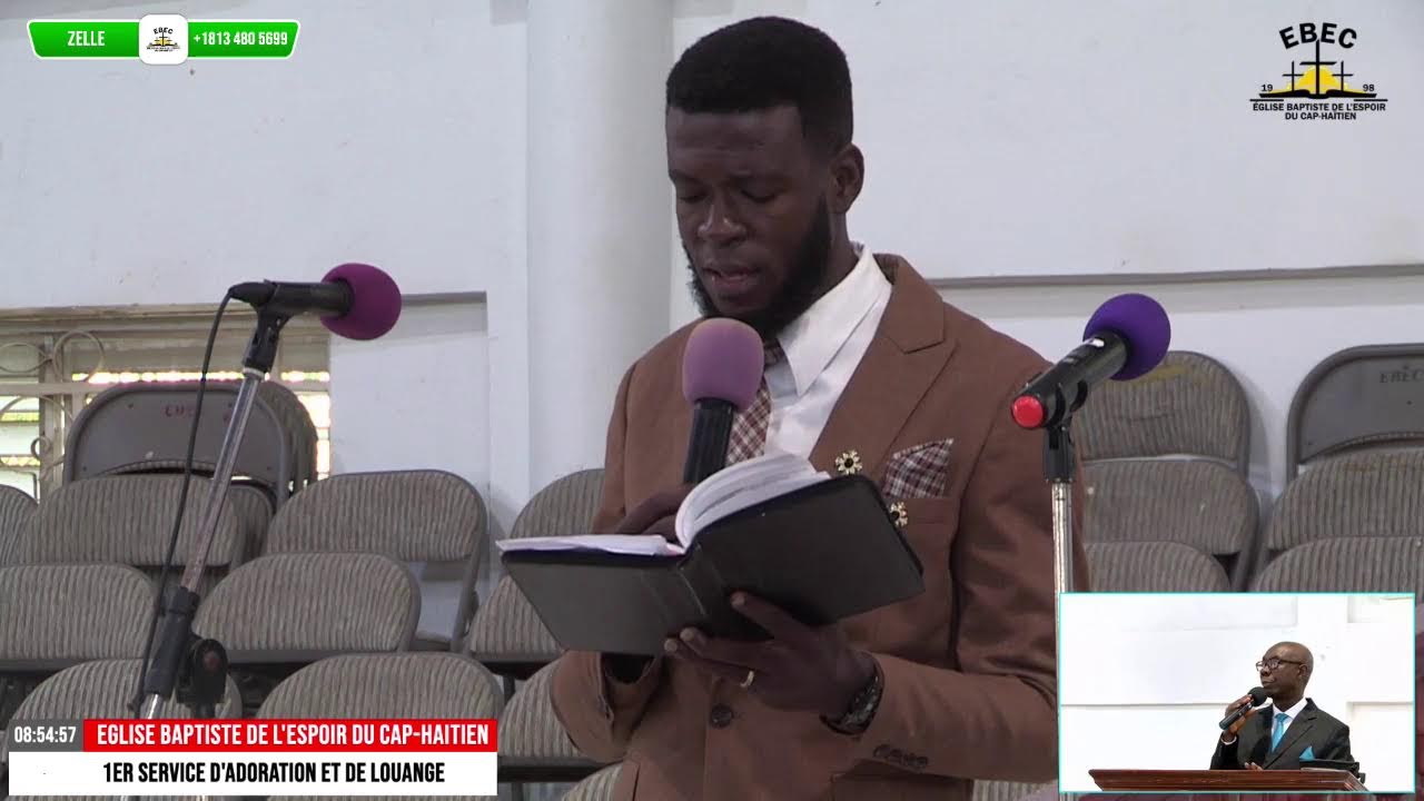 1er Service d'Adoration et de Louange, Dimanche 22 Fevrier 2026