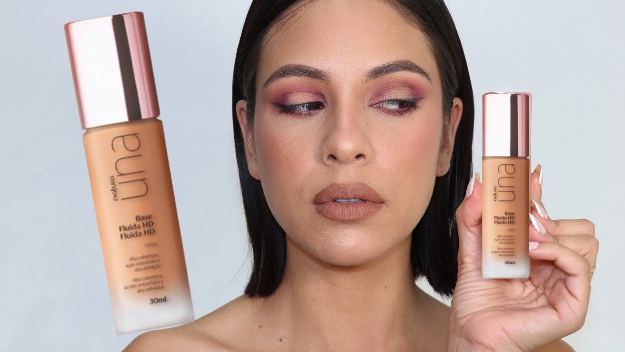 Maquillaje Catalogo Natura Fluida HD Como aplicarla de forma correcta !