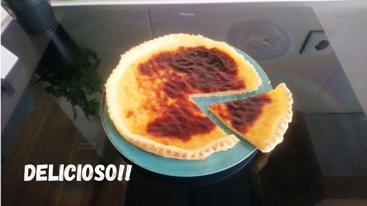 TARTA DE NATA PASTEL 🥧 de NATA grande, una delicia de la pastelería Portuguesa!! sorpresa al final..
