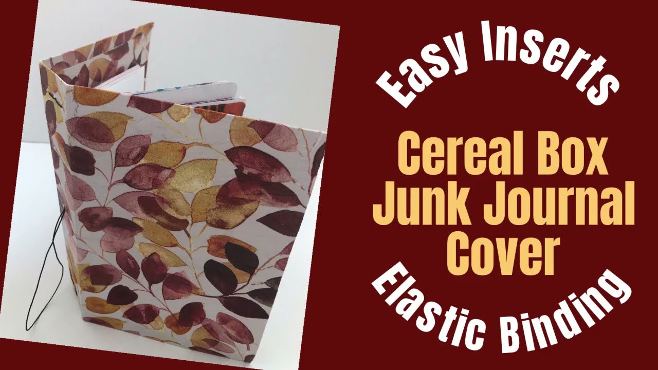 DIY JOURNAL COVER with ELASTIC for SIGNATURES- SUPER EASY