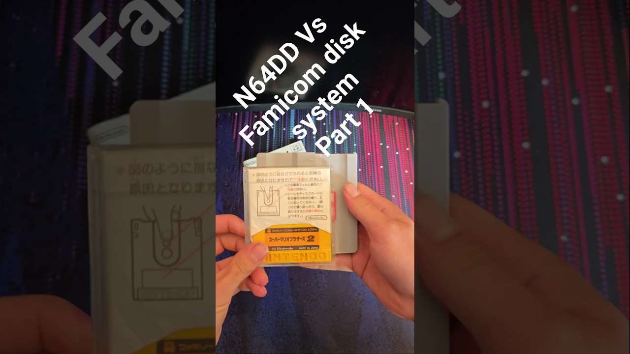N64 DD vs Famicom disk system part 1#N64DD#famicomdisksystem #N64 Music Thanks @TheConsoulsBand
