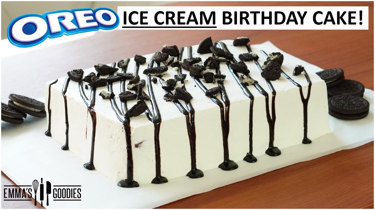 The Easiest OREO ICE CREAM CAKE! Better than Dairy Queen!🔥