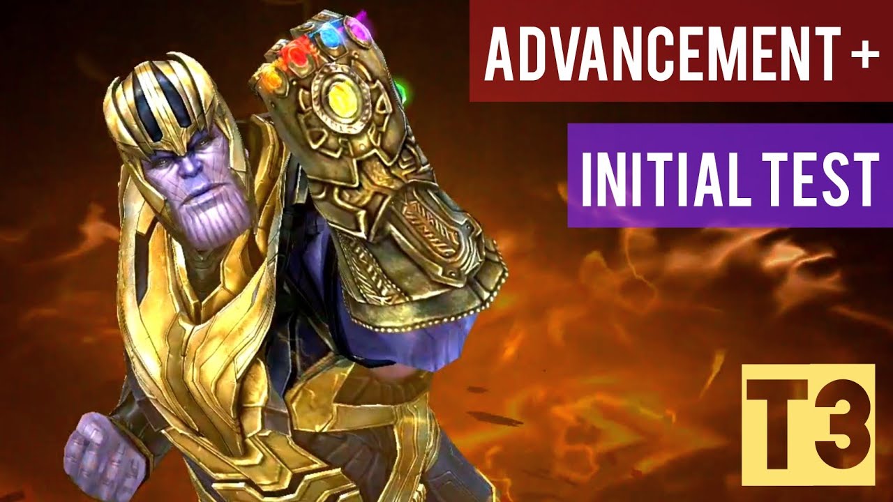 Building Thanos (Avengers Endgame Uniform) Advancement + Initial Test | Marvel Future Fight