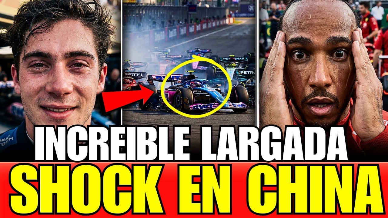 ¡Franco COLAPINTO DEJA en SHOCK a TODOS en CHINA! La MANIOBRA que CAMBIÓ todo en LA SPRINT!