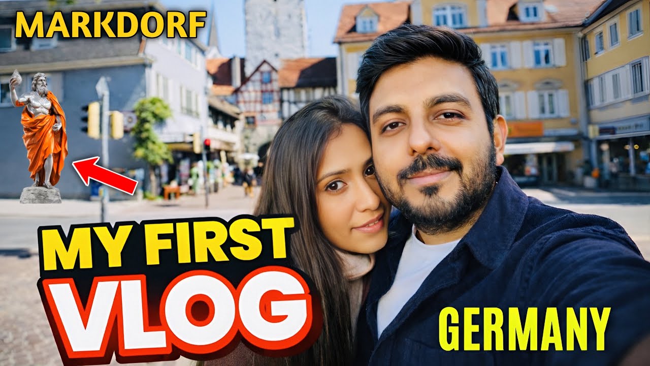 My First Vlog || Visiting a 1200 year old Town in Germany