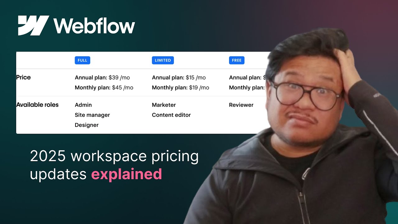 Webflow's 2025 Workspace Pricing Explained