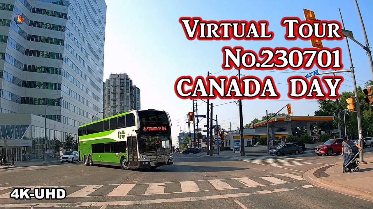 [4K UHD] - Toronto, CANADA DAY 2023