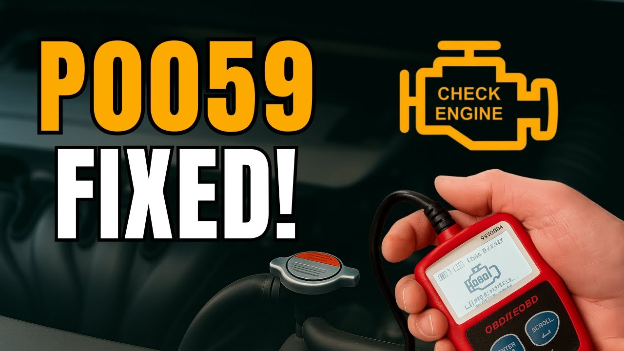 P0059: HO2S Heater Resistance (Bank 2, Sensor 1) | Trouble Code: Diagnose Symptom Cause Explain Fix