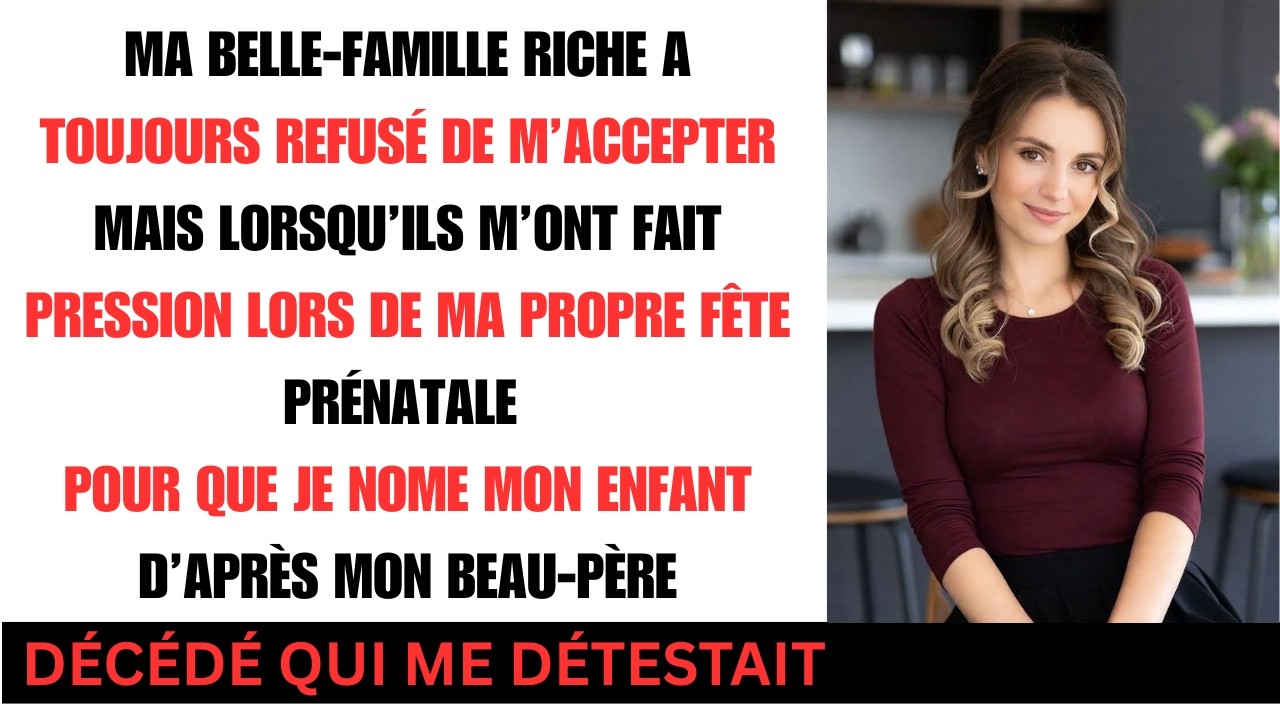 Mes beaux-parents riches m’ont humiliée jusqu’à ma revanche à la baby shower