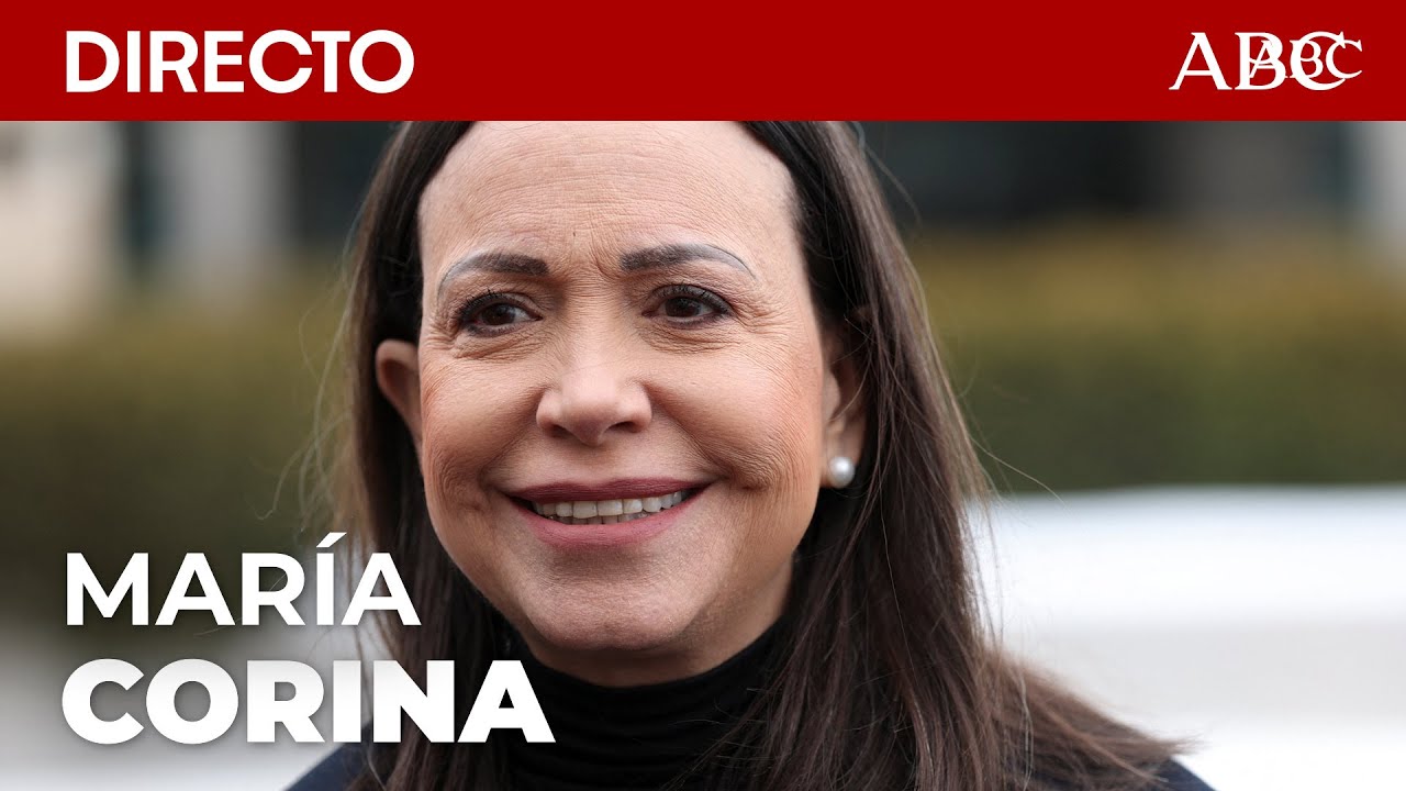 🔴 DIRECTO  | MARIA CORINA MACHADO comparece tras la reunión con MARCO RUBIO