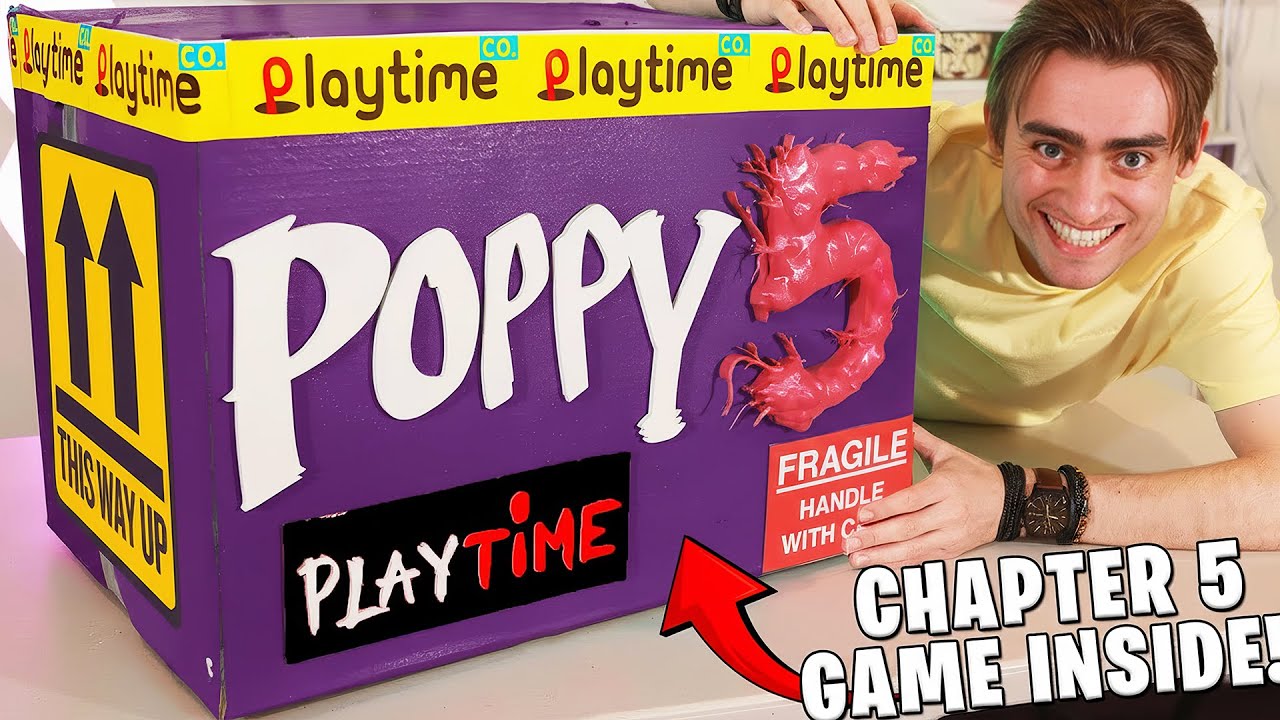 Poppy Playtime Sent me an INSANE Mystery Box! (Chapter 5 INSIDE!!)