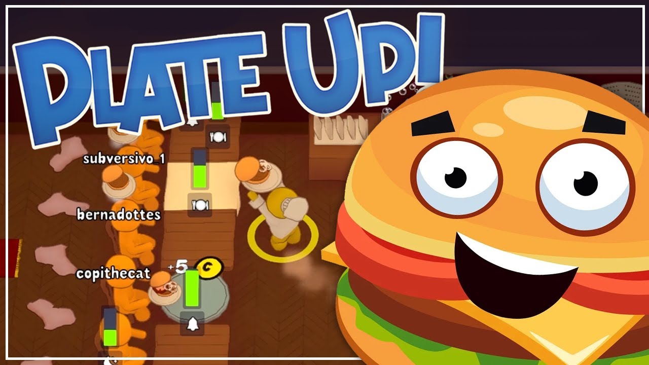 PlateUp! - GET YOUR BURGIES IN A ROW (4-Player Gameplay)