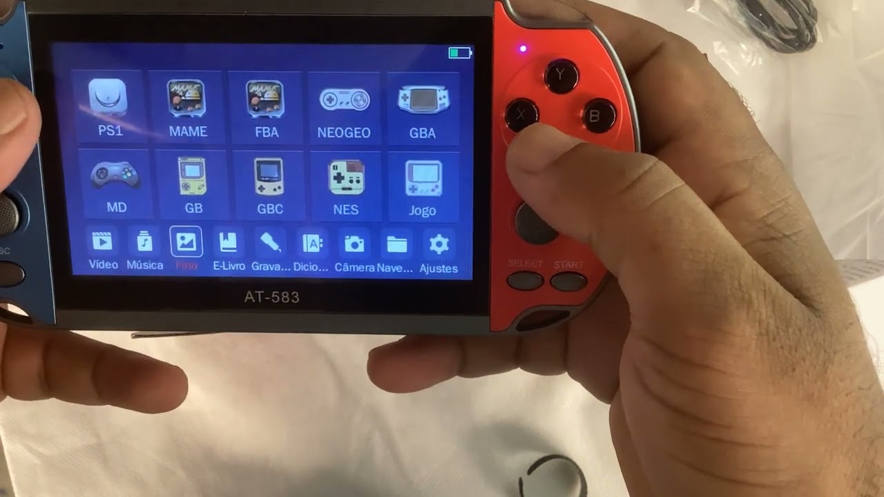Vídeo game emulador altomex roda psp1