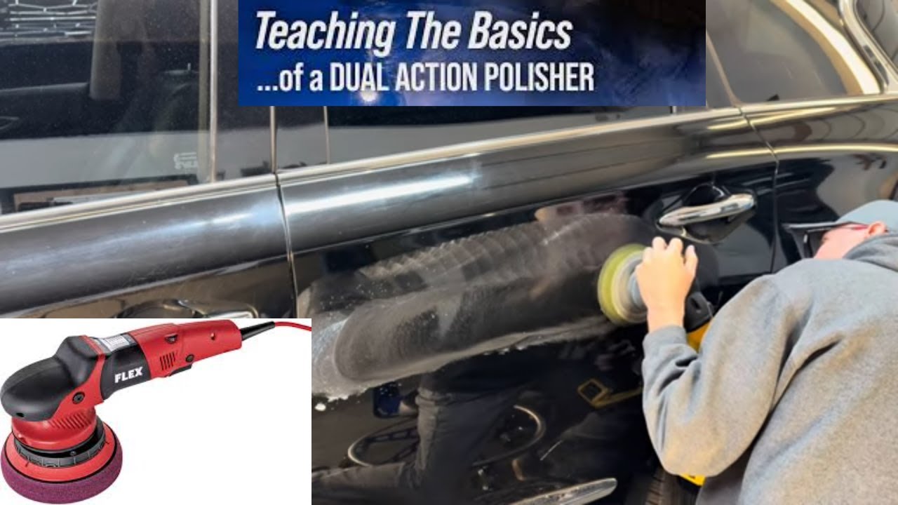 How To Remove Deep Key Scratch Using Just A Dual Action Polisher!
